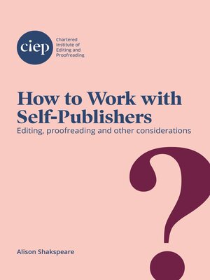 cover image of How to Work with Self-Publishers